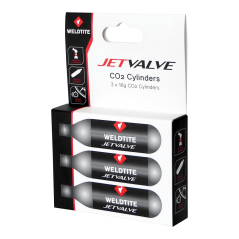 WELDTITE Sada JetValve 3ks plniaca CO2 bombička 16g