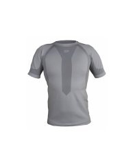 Torsion Gray Short Sleeve Baselayer