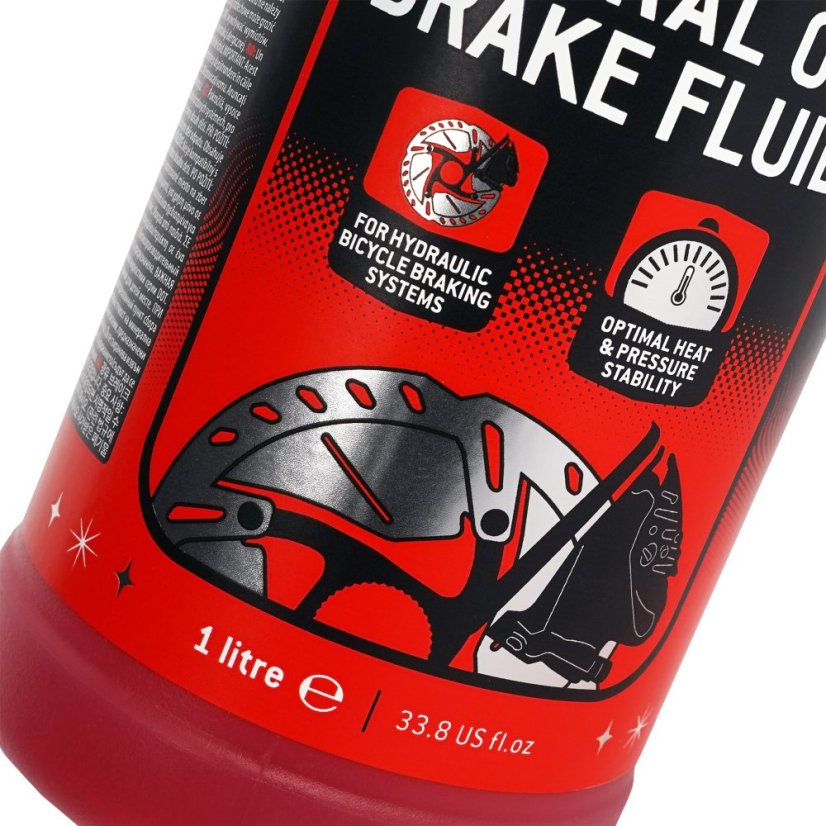 WELDTITE Minerálny olej do bŕzd Shimano Brake Fluid 1 liter