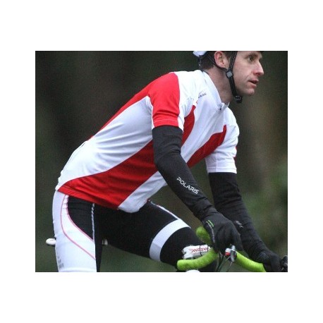 Venom Strike Jersey - bielo-červený - Veľkosť: S