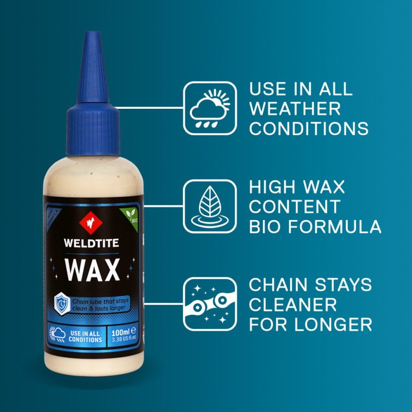 WELDTITE Mazací olej na řetěz WAX 100ml