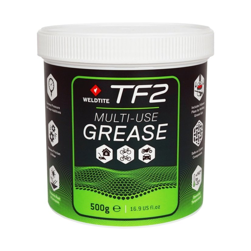 WELDTITE  Mazací tuk TF2 Multi-Use Grease 500 g dóza