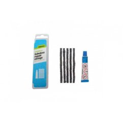 WELDTITE Sada na opravu bezdušových pláštov 5ks s lepidlom