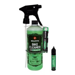 WELDTITE  Čistiaci prípravok na bicykle s rozprašovačom (1l) Limetka s koncentrátom (30ml)