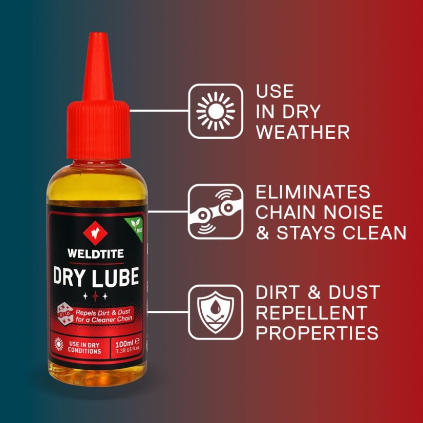 WELDTITE Mazací olej na řetěz TF2 Plus Dry  100ml