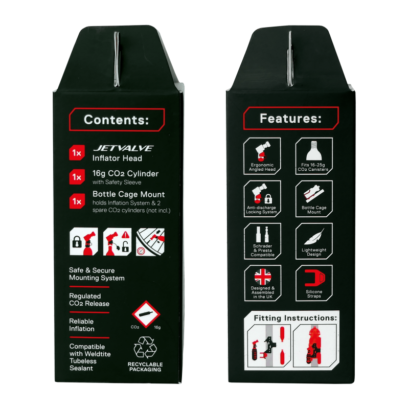 WELDTITE Inteligentný Smart systém Jetvalve s držiakom pod fľašku