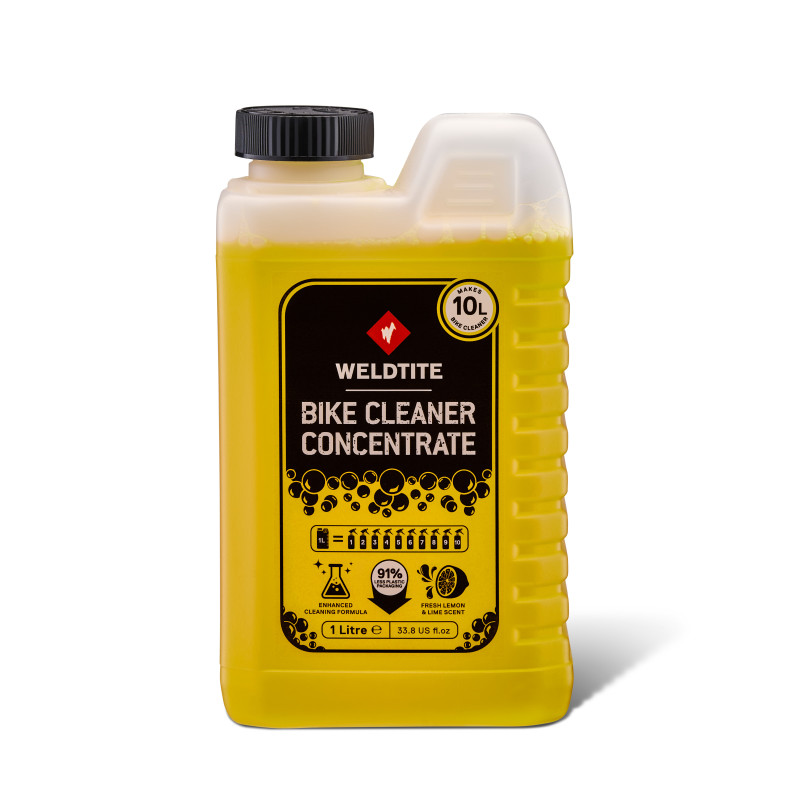 WELDTITE Čistiaci prípravok na bicykle koncentrát Cleaner Concentrate (1l) Citron