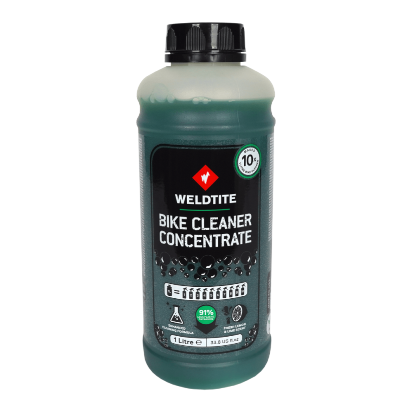 WELDTITE  Čistiaci prípravok na bicykle koncentrát Cleaner Concentrate (1l) Limetka