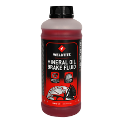 WELDTITE Minerálny olej do bŕzd Shimano Brake Fluid 1 liter