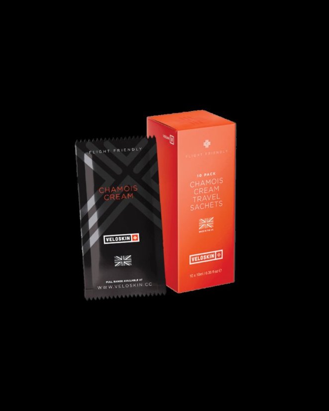Veloskin Chamois Cream Travel Pack 10ks