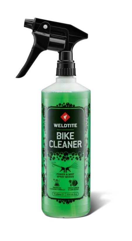 WELDTITE Čistiaci prípravok na bicykle s rozprašovačom (1l) Limetka