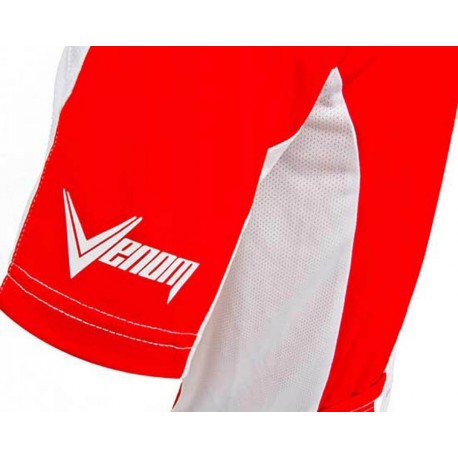 Venom Strike Jersey - bielo-červený - Veľkosť: S