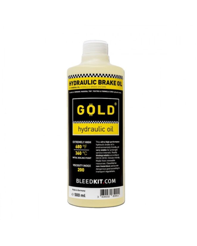 Bleedkit minerálny olej Gold do bŕzd Shimano 100ml
