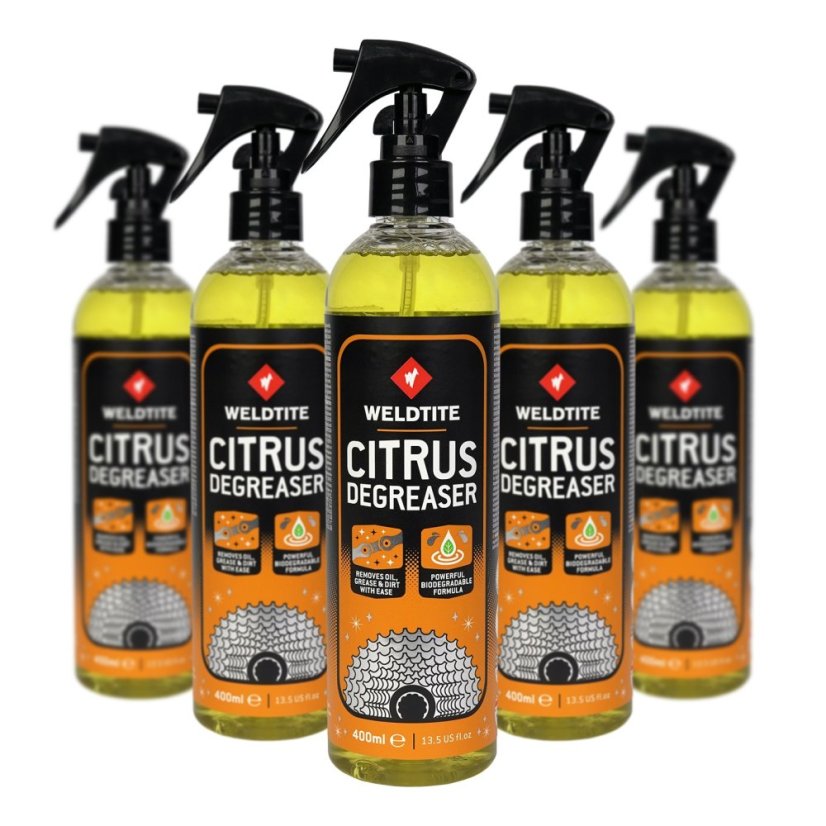 WELDTITE Odmasťovač Dirtwash Citrus Degreaser s rozprašovačom 400ml