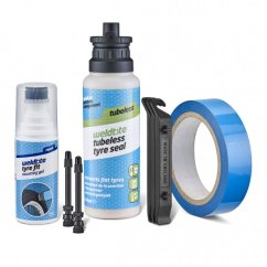 WELDTITE  konverzní kit na bezdušové pláště COMPLETE TUBELESS MTB CONVERSION SYSTEM (24MMX10M)
