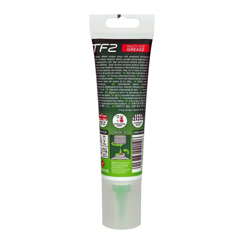 WELDTITE  Mazací tuk TF2 Multi-Use Grease 125 ml tuba