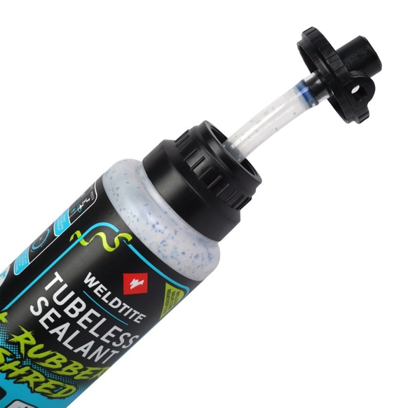 WELDTITE  Tmel na bezdušové pláště Tubeless Sealant s Rubber Shred