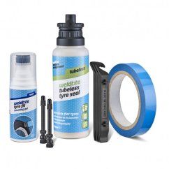 WELDTITE  konverzní kit na bezdušové pláště COMPLETE TUBELESS ROAD CONVERSION SYSTEM (19X10M)