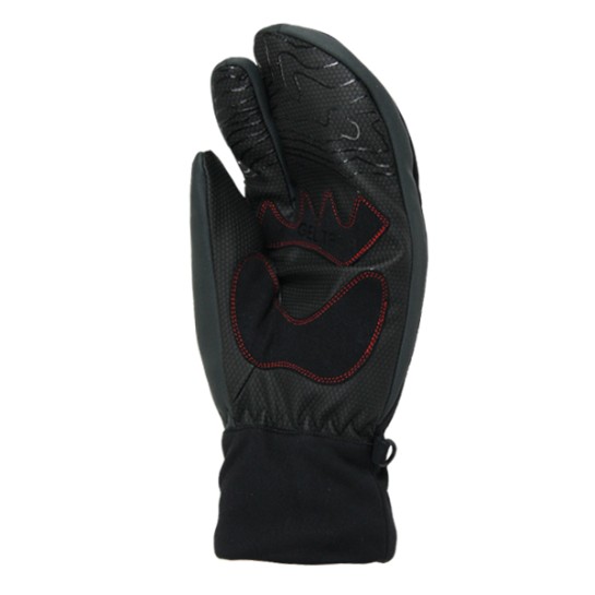 Polaris Trigger Waterproof rukavice Black/Graphite - Velikost: XL