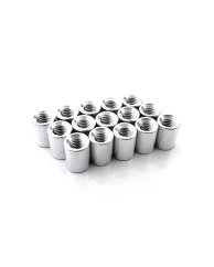 Squidworx Distančný Valček ALLOY INSERTS (ALLOY INSERTS, 8MM, 15 INSERTS PER PACK)