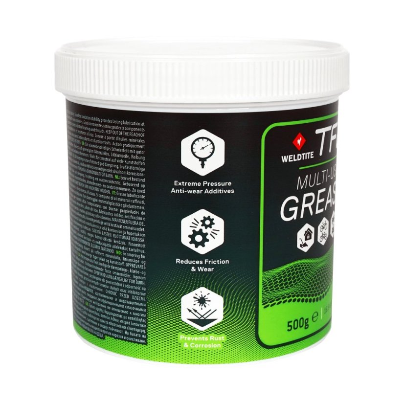 WELDTITE  Mazací tuk TF2 Multi-Use Grease 500 g dóza