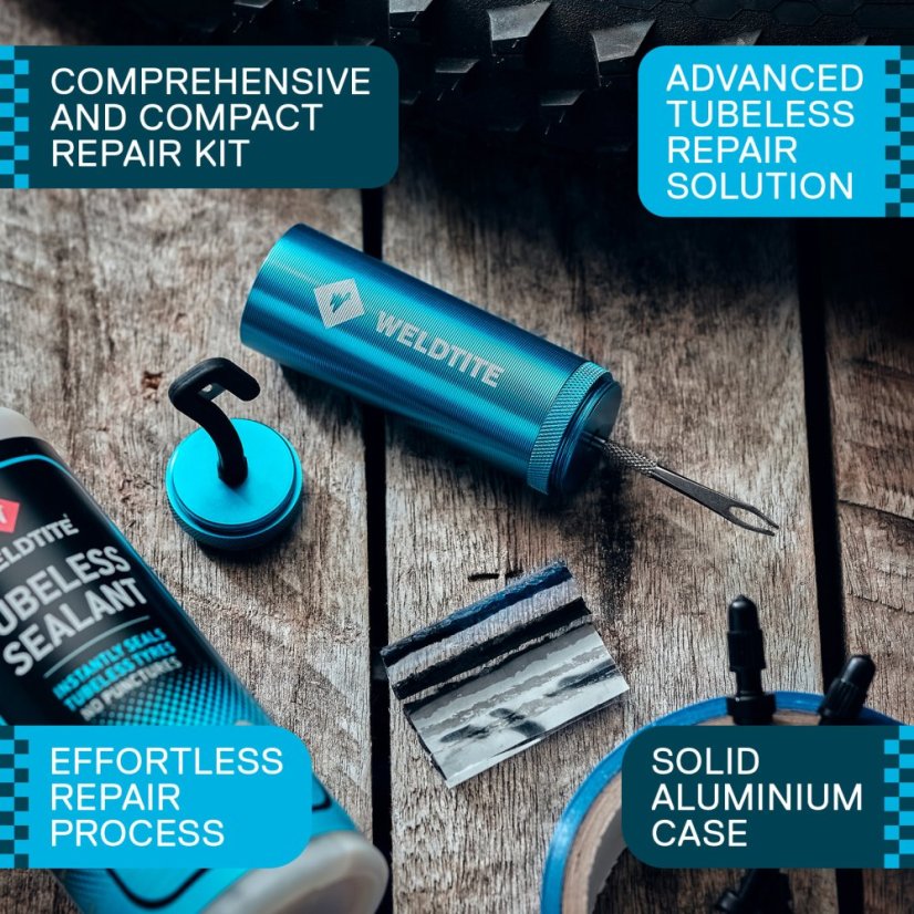 WELDTITE  Tubeless Repair Capsule - pre vonkajšie použitie