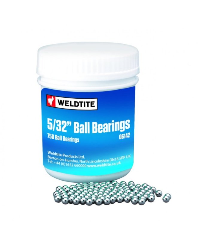 WELDTITE  Ložiskové kuličky 5/32" Ball Bearings (750)