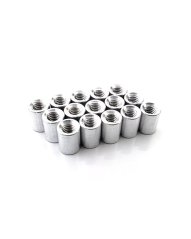 Squidworx Distančný Valček ALLOY INSERTS (ALLOY INSERTS, 8MM, 15 INSERTS PER PACK)