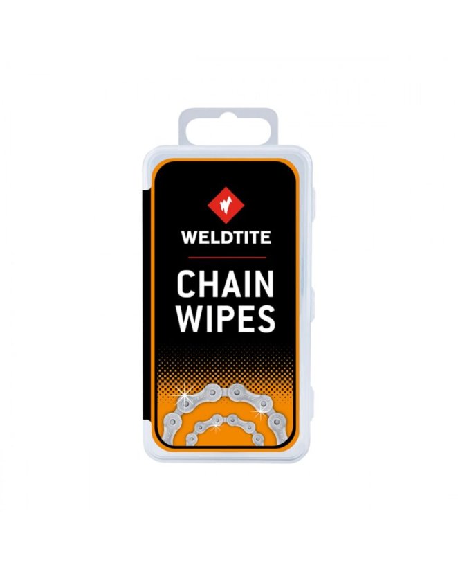 WELDTITE Čistiace utierky na reťaz 4ks