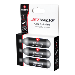 WELDTITE Sada JetValve 3ks plniaca CO2 bombička 16g
