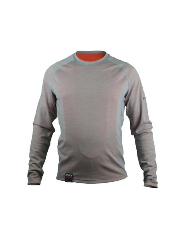 Switch Baselayer LS, šedo-oranžová - Velikost: L